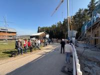 Richtfest YC Eolus am Brombachsee
