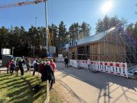 Richtfest YC Eolus am Brombachsee