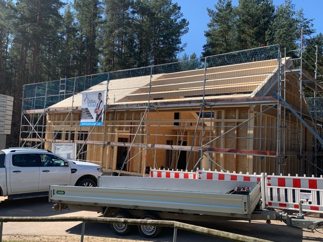 Richtfest am Brombachsee
